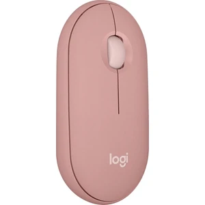 Logitech M350S Pebble 2 Bluetooth Kablosuz Sessiz Kompakt Mouse - Pembe