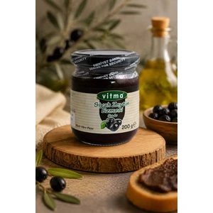 Siyah Zeytin Ezmesi 200gr