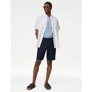 Marks & Spencer Regular Fit Keten Chino Şort