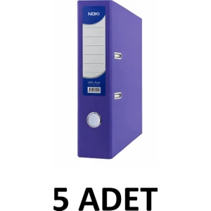 5 Adet A4 Geniş Plastik Klasör
