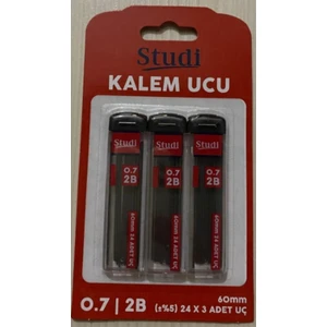 0.7 Kalem Ucu 2b  3'lü Set Studi