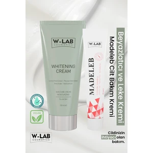 W-LAB Cosmetics 100 ml Nemlendirici Krem ve Madeleb Krem Normal Cilt Tipine Uygun Etkili Formül