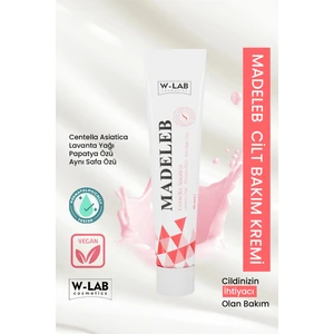 W-LAB Cosmetics Madeleb Cilt Krem 40 ml Onarıcı Etkili Lavanta Yağı ve Papatya Özlü Normal Ciltler İçin