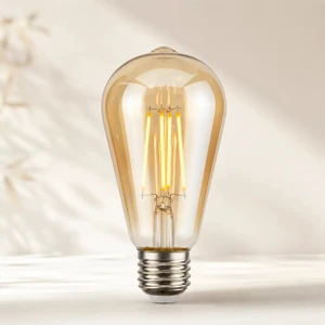 STA64 LED Filament Ampul 4.8W 540 Lümen E27 Duy Sarı Işık (2700K)
