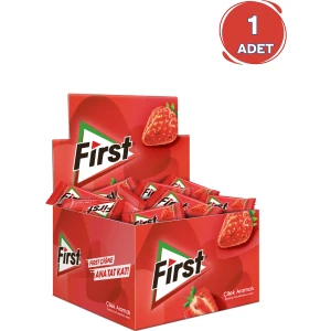 Çilek Aromalı Tekli Sakız 1,7g  - 1 Adet