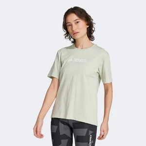 Terrex Classic Logo Kadın Yeşil T-Shirt.-