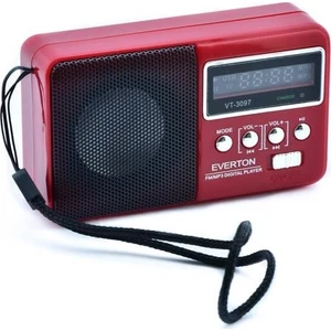Vt-3097 303bt Radyo Kırmızı