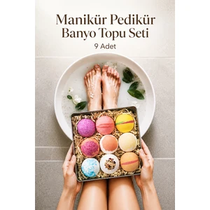 BB Bath Box Pedikür Boy Banyo Topu x 9 Adet