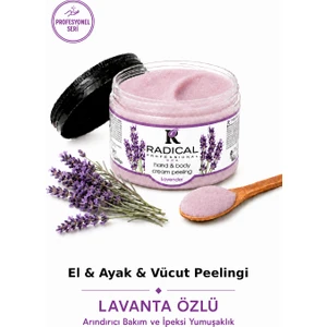Radıcal El ve Vücut Krem Peelıng 300 ml Lavanta