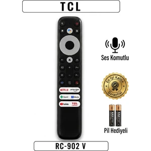 Tcl Kumanda Ses Komutlu RC-902 V **pil Hediyeli**