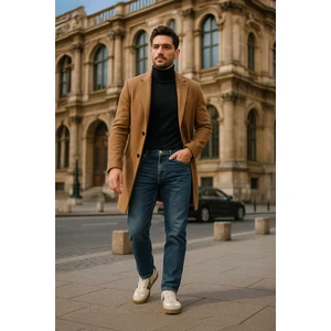 Blue White Erkek Normal Kalıp Regular Jean Pantolon