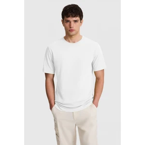 U.S. Polo Assn. Erkek Beyaz Basic Tişört 50327022-VR013