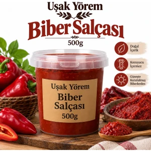 Uşak Yörem Tatlı Biber Salçası Uşak Yörem