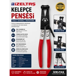 Izeltaş Kelepçe Pense
