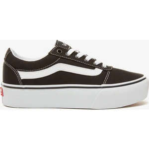 Ward Platform Kadın Siyah Sneaker.-