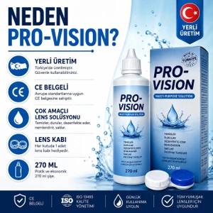 PRO-VISION Lens Solüsyon 270 ML X 3