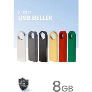 USB Bellek Metal Gövde Güvenli USB Memory - Flash Drive