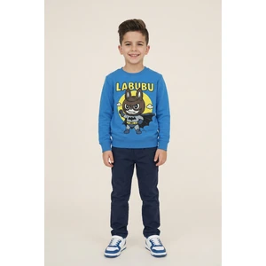 Erkek Çocuk Bluz Labubu Baskılı