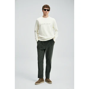 Cooper Erkek Sweatshirt Kırık Beyaz
