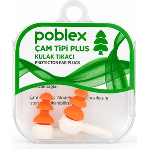 Çam Tipi Plus Medium Turuncu Silikon Kulak Tıkacı 1 Çift