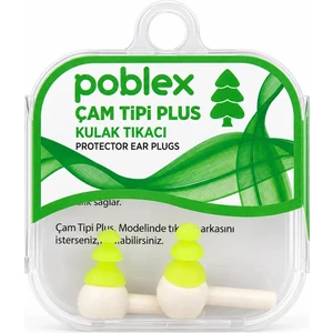 Çam Tipi Plus Small Silikon Kulak Tıkacı 1 Çift