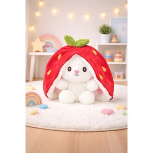 Çilek Tavşan Çantalı 50 cm