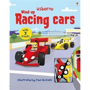 USB - Wind Up Racing Cars