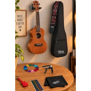 SP-21MC Set Maun Soprano Ukulele (Case Tuner Metod Askı Pena)
