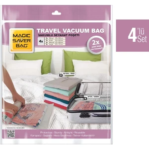 Magıc Saver Bag 4'lü Seyahat Poşeti  XS S M L