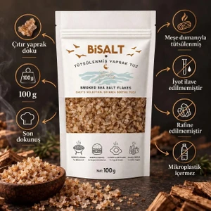 İsli Yaprak Tuz 100 gr