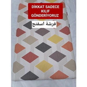 Red Black Sünger Yatak Döşek Kılıfı