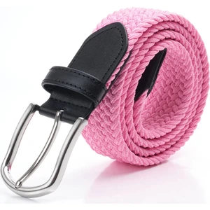 Elastik Örgü Kemer Pembe