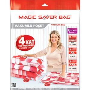 Magic Saver Bag 6 Lı "Odamda Kendime Yer Açıyorum" Seti - 1