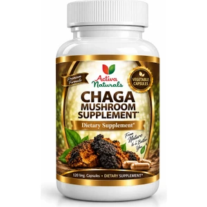 Active Natural Chaga Mushroom Mantarı 120 Kapsül