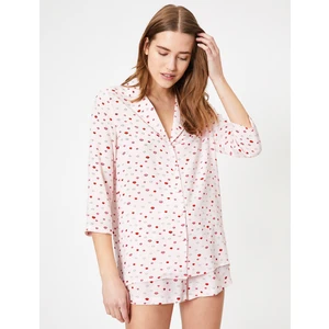 Desenli Pijama Üstü