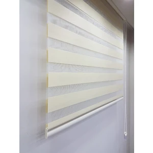 Krem Renkli MZ509 Zebra Perde 80 x 200 cm Petekli Stor Perde Özellikleriyle Modern Tasarım