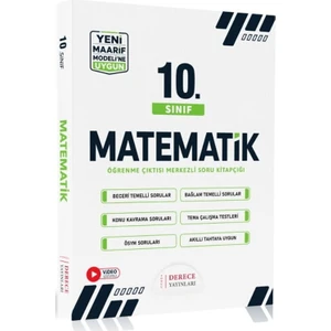 Derece Yayınları 10. Sınıf Matematik Modüler Set Maarif Modelli