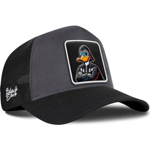 Duckside Logolu Siyah-Antrasit Trucker Şapka