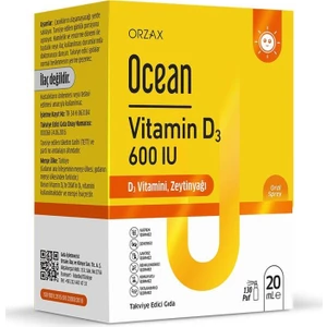 Ocean Vitamin D3 600 lU Sprey 20 ml