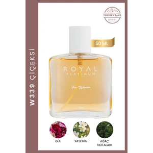Royal Platinum W339 Kadın Parfüm EDP 50 ML | Çiçeksi Seri