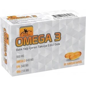 Torq Nutrition Omega-3 60 Kapsül
