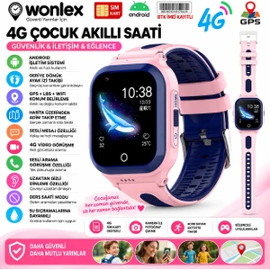 Wonlex KT24S 4g Android Sim Kartlı Çocuk Takip Saati