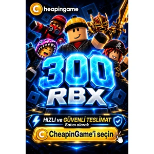 300 Robux - Usd (Dolar)
