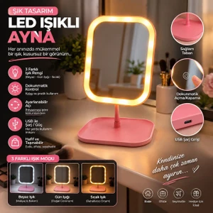 LED Işıklı Makyaj Aynası