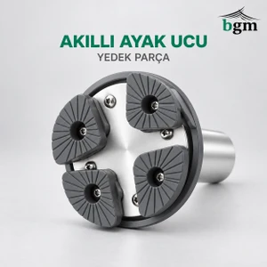 Bgm Akıllı Baston Ucu Yedek Parça -Gri