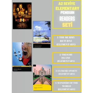 Readers A2 (Elementary) Seviye  Ingilizce Hikaye Seti (4 Kitap)