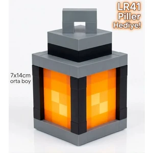 🌟 Minecraft Severler Için Özel Gece Lambası!  (Orta Boy 7x14cm)🌟