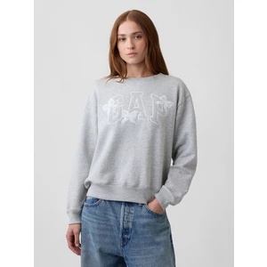 Kadın Gri Gap Logo Sweatshirt