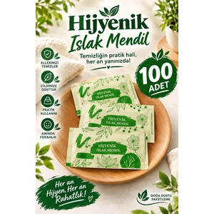 Tek Kullanımlık Islak Mendil- Hijyenik Mendil