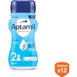 2 İçime Hazır Devam Sütü 200 ml 6-12 Ay